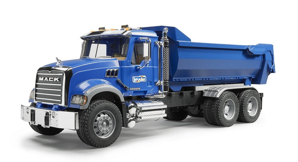 Mack Granite Semi-Round Dump Truck - Bruder 02823