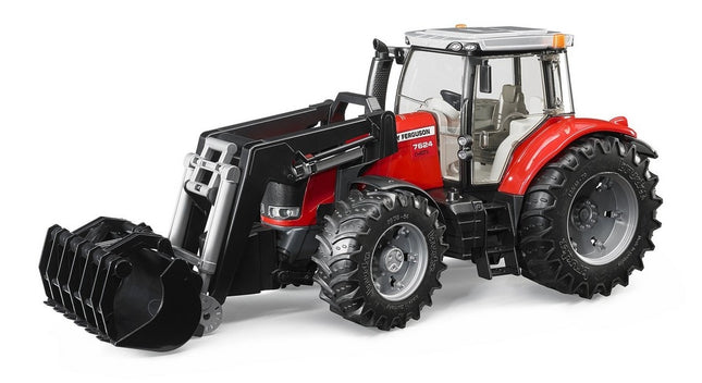 Massey ferguson 7624 avec chargeur - bruder 03047