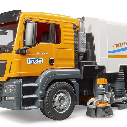 Camion de nettoyage des rues man tgs - bruder 03780