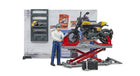 Atelier de moto bworld - bruder 62102