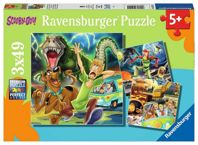Casse-tête ravensburger scooby doo 3 x 49 pièces