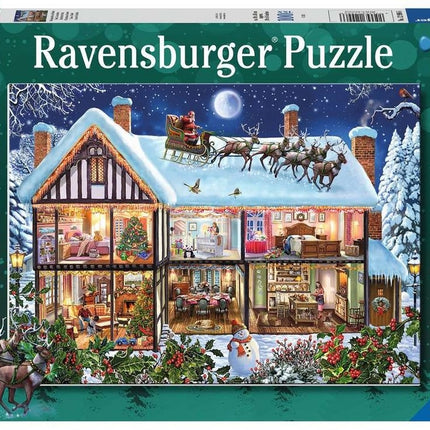 Ravensburger Christmas at Home Puzzle 100pxl