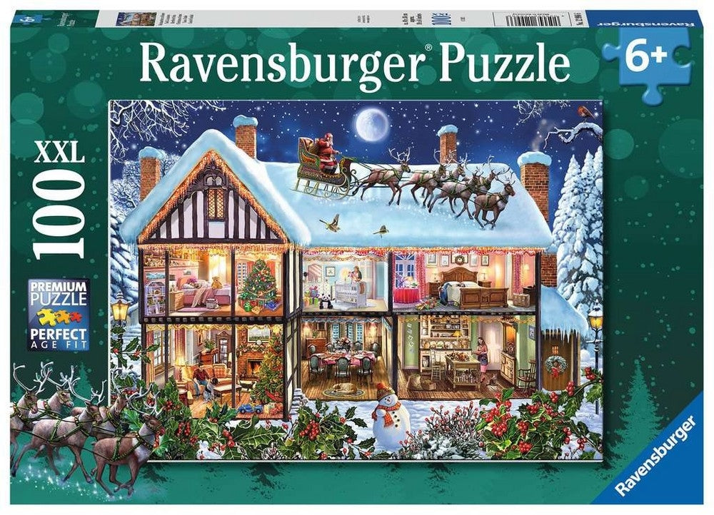 Ravensburger Christmas at Home Puzzle 100pxl