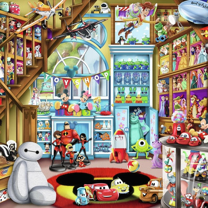 Ravensburger puzzle toy store disney &amp; pixar 1000p