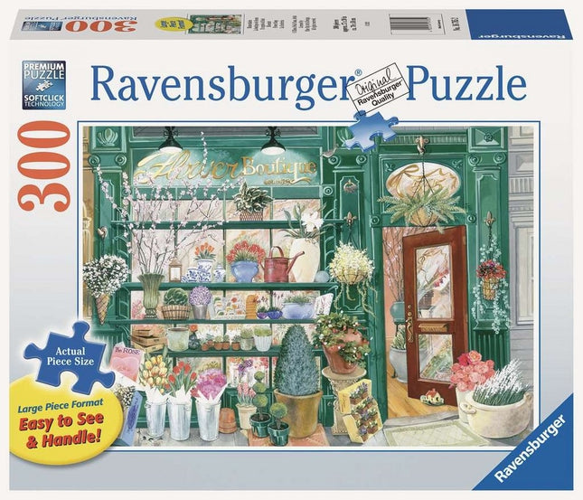 Casse-tête ravensburger la boutique de fleurs 300plf