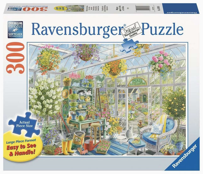 Casse-tête ravensburger serres en fleurs 300pgf