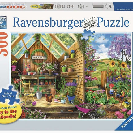 Ravensburger garden shed view puzzle 300pgf