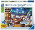 Casse-tête ravensburger lumières du nord 500pgf