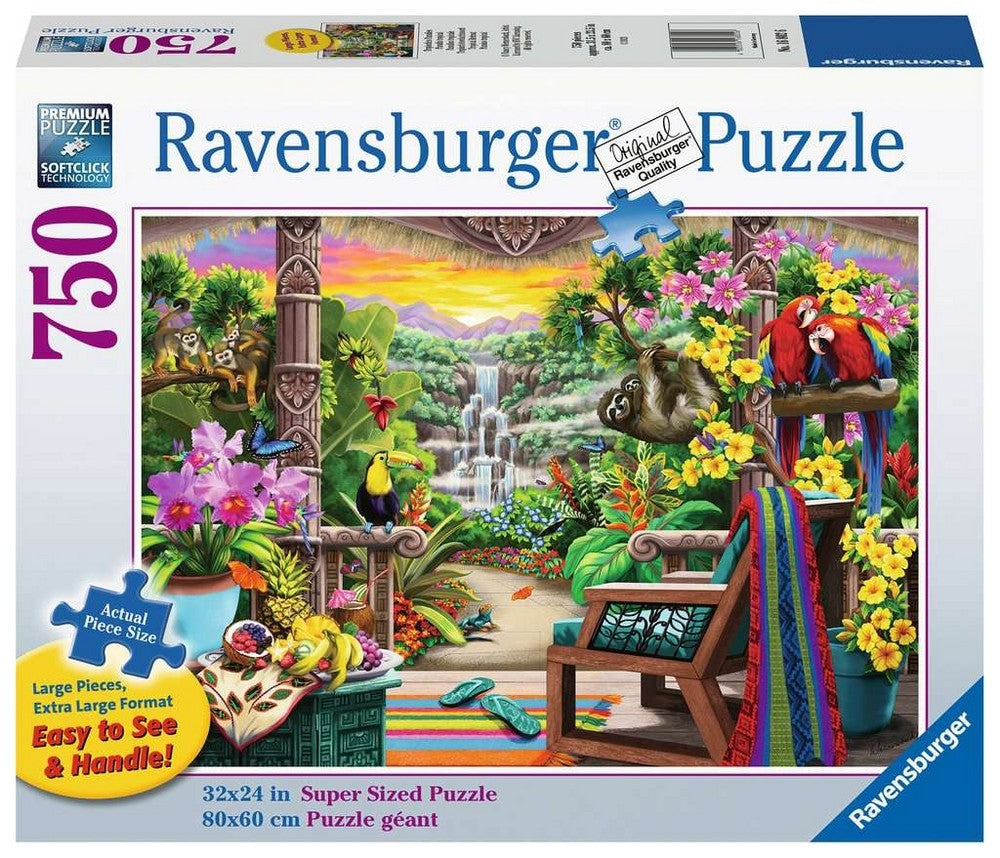 Ravensburger tropical paradise puzzle 750pgf