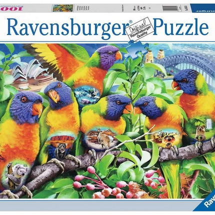Ravensburger Lorikeet Land 1000p Puzzle