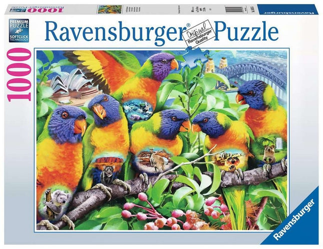 Ravensburger Lorikeet Land 1000p Puzzle