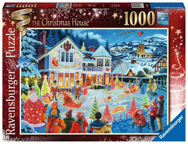 Casse-tête ravensburger la maison de noël 1000pc