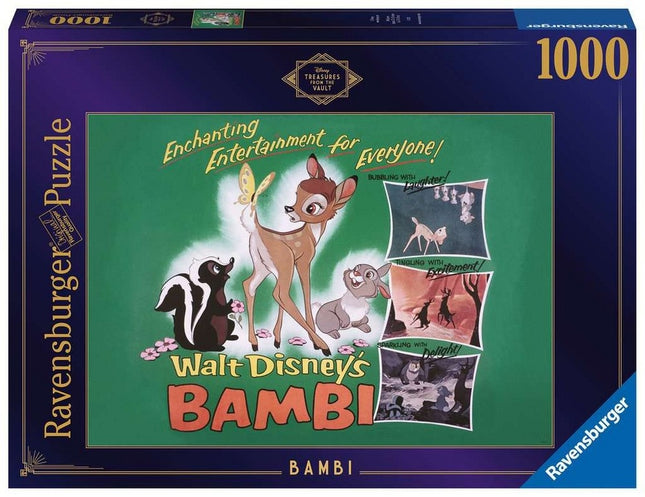 Ravensburger disn.vault puzzle: bambi 1000p