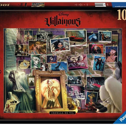 Ravensburger Villainous: Cruella De Vil 1000p Puzzle