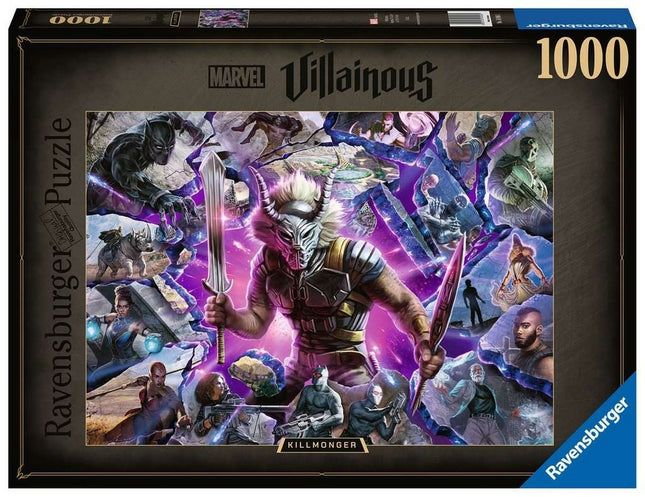 Ravensburger Marvel Villainous Puzzle - Killmonger 1000p