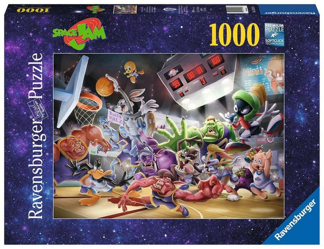 Ravensburger space jam smash final 1000p puzzle