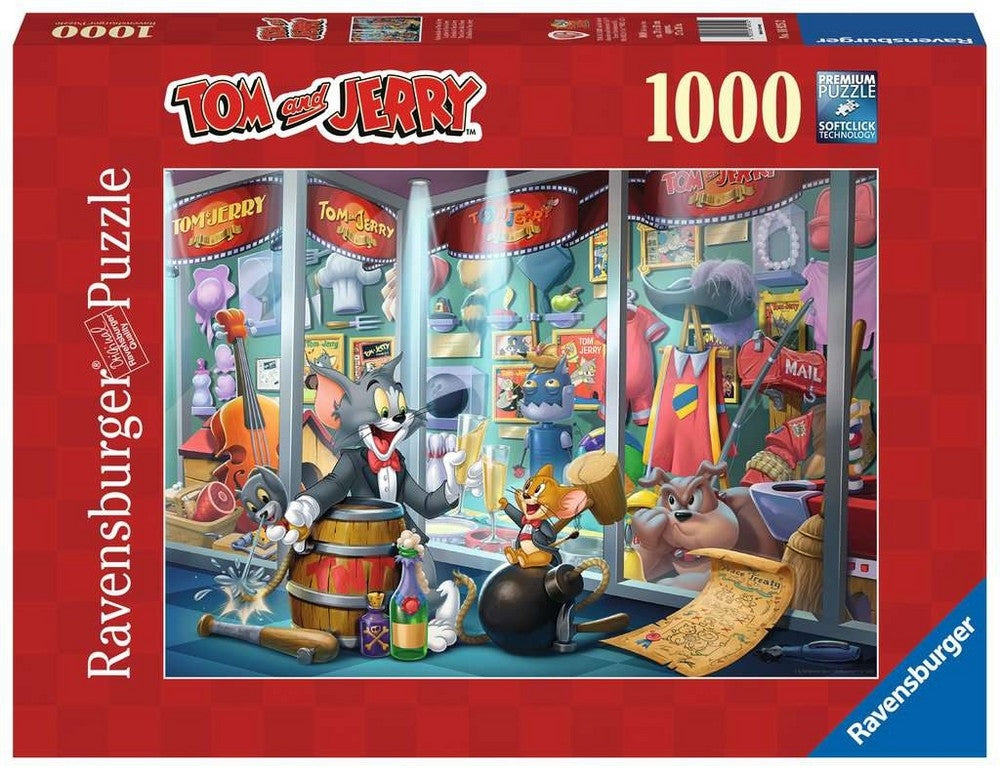 Ravensburger tom &amp; jerry temple fame 1000p puzzle