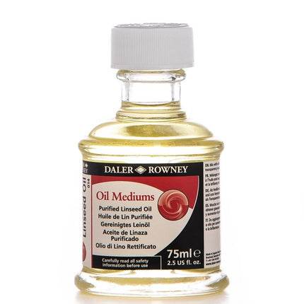 Daler Rowney Purified Linseed Oil 75ml