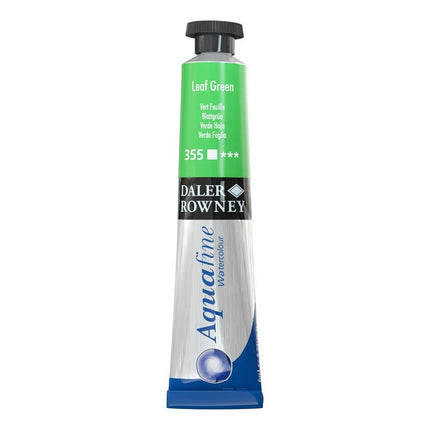 Aquafine watercolor leaf green 355 8ml