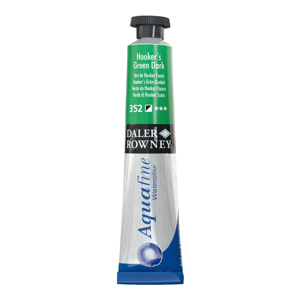 Aquarelle aquafine hooker's green dark 352 8ml