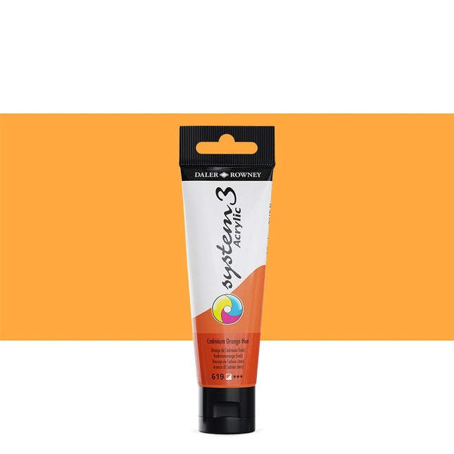 Acrylic system3 cadmium orange (imit) 619 150ml