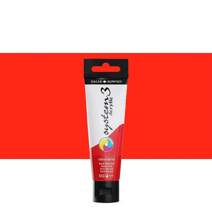 Acrylique system3 rouge cadmium (imit) 503 150ml