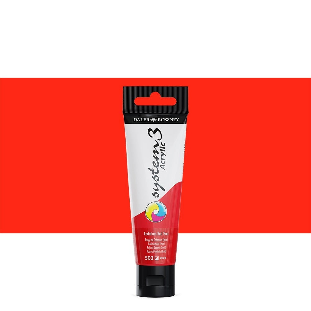 Acrylique system3 rouge cadmium (imit) 503 150ml