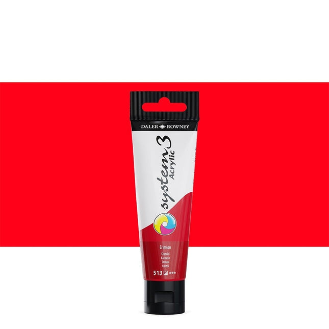 Acrylique system3 rouge cramoisie 513 150ml