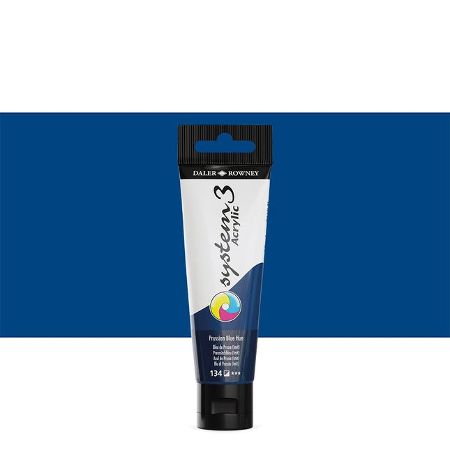 Acrylic system3 prussian blue 134 150ml