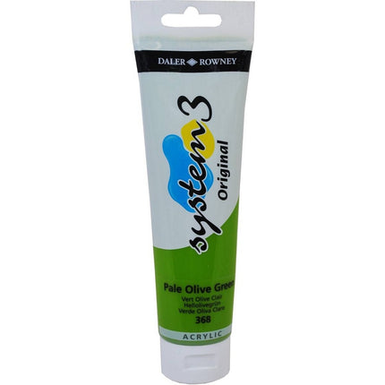 Acrylique system3 vert olive clair 368 150ml