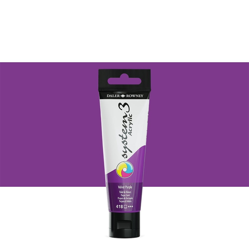 Acrylique system3 violet de velours 418 150ml