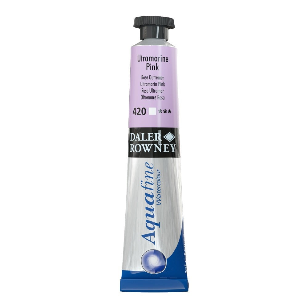 Ultramarine aquafine watercolor pink 420 8ml