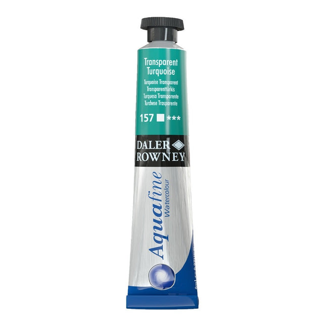 Aquarelle aquafine transparent turquoise 157 8ml