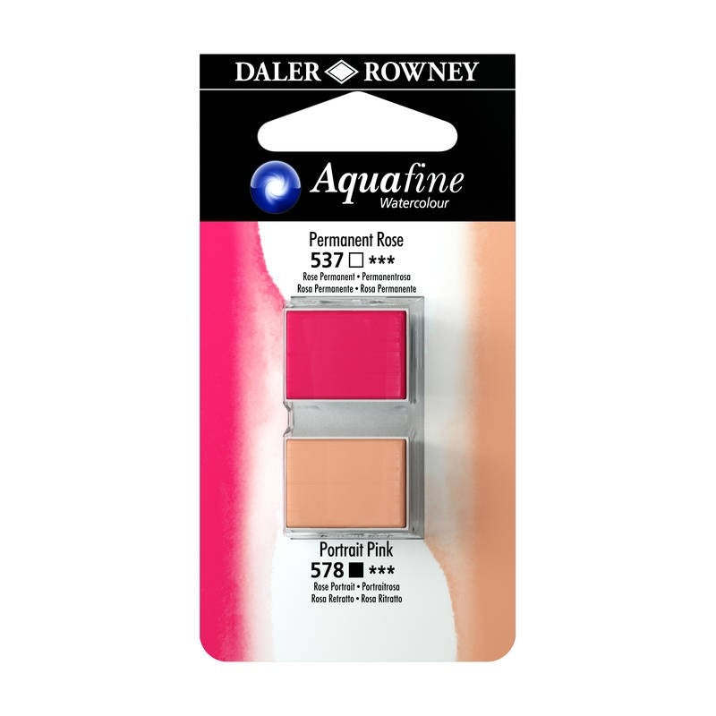 Aquafine permanent watercolor pink/portrait pink 537/578