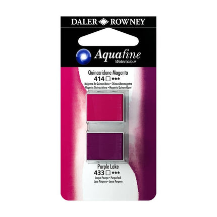 Aquafine watercolor quinacride magenta/purple lake 414/433