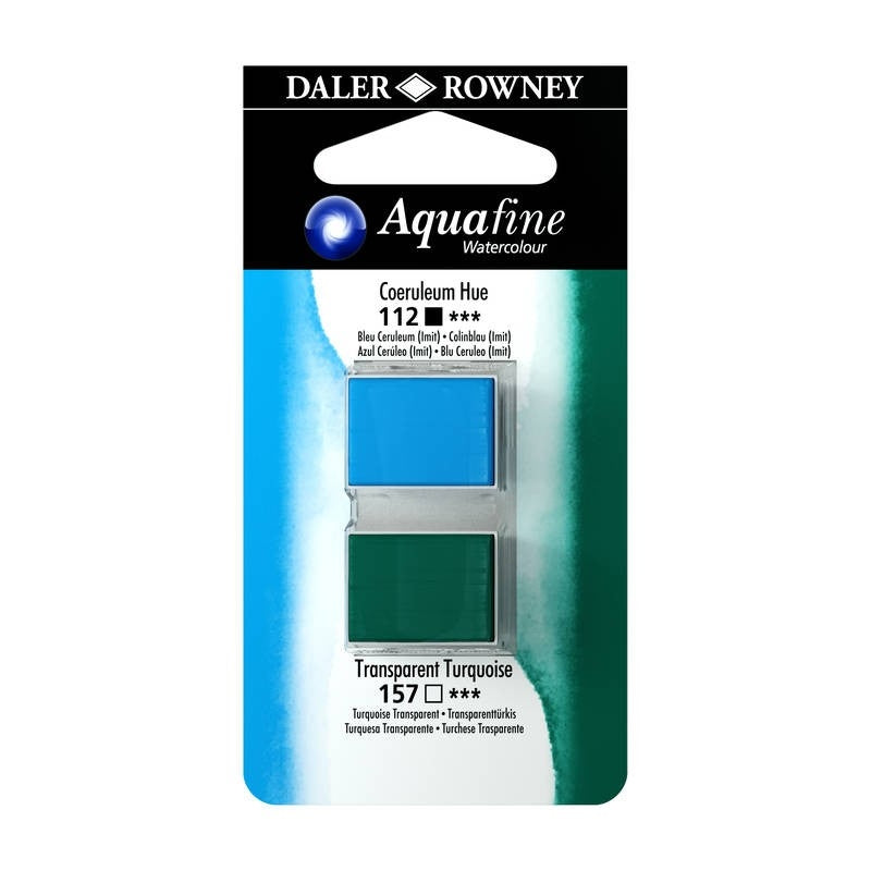 Aquarelle aquafine coeruleum hue/ transparent turquoise 112/