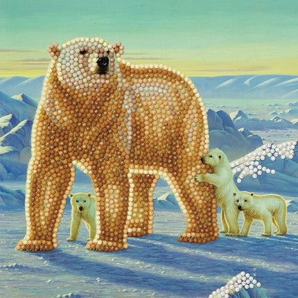 Diamond card - polar family