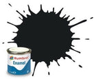 Humbrol enamel 14ml black gloss 21