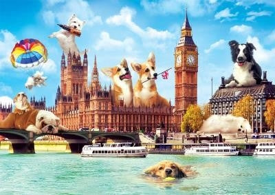 C-tete 1000 trefl dogs in london