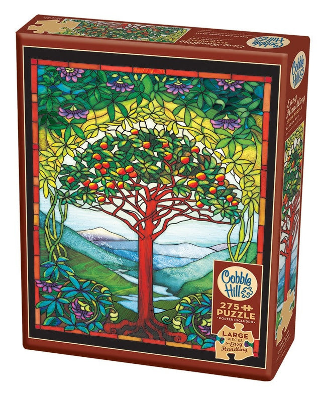 C-t 275 cobble tree of life stained glass