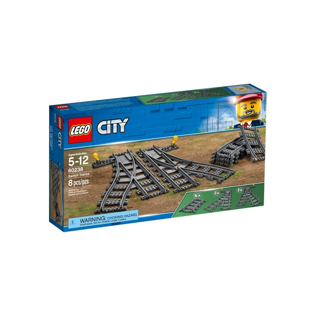 Légo switch tracks 60238