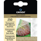 Pqt 250 coins a photos transparents canson