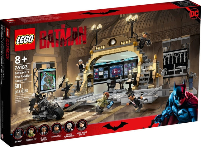Lego dc 76183 batcave: the riddler face-off | 8+ | 581 pcs