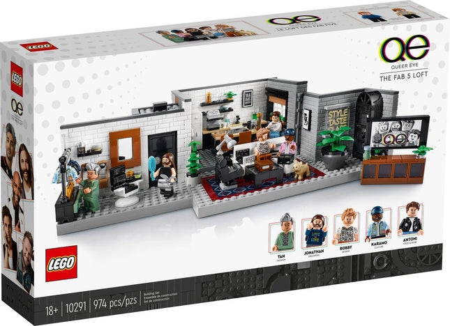 Lego ideas 10291 queer eye the fab 5 loft