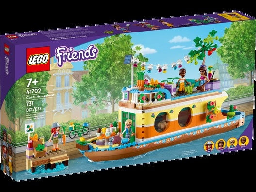 Lego friends 41702 canal houseboat | 7+ | 737 pcs