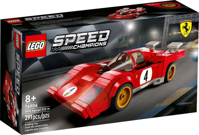 Lego speed 76906 1970 ferrari 512m | 8+ | 291pcs