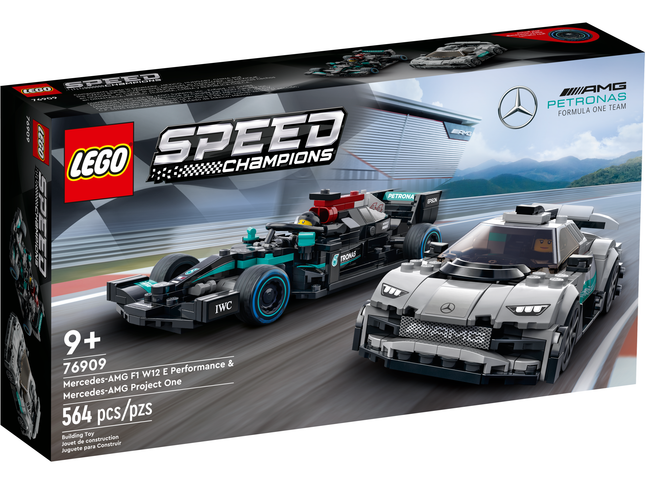 Lego speed champions 76909 mercedes amg f1 per | 9+ | 564 pc