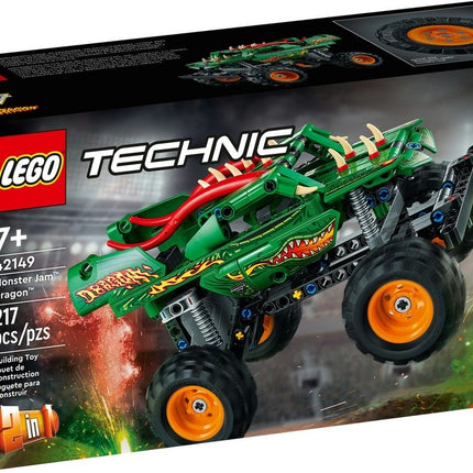 Lego technic 42149 monster jam dragon 7+ | 217pcs