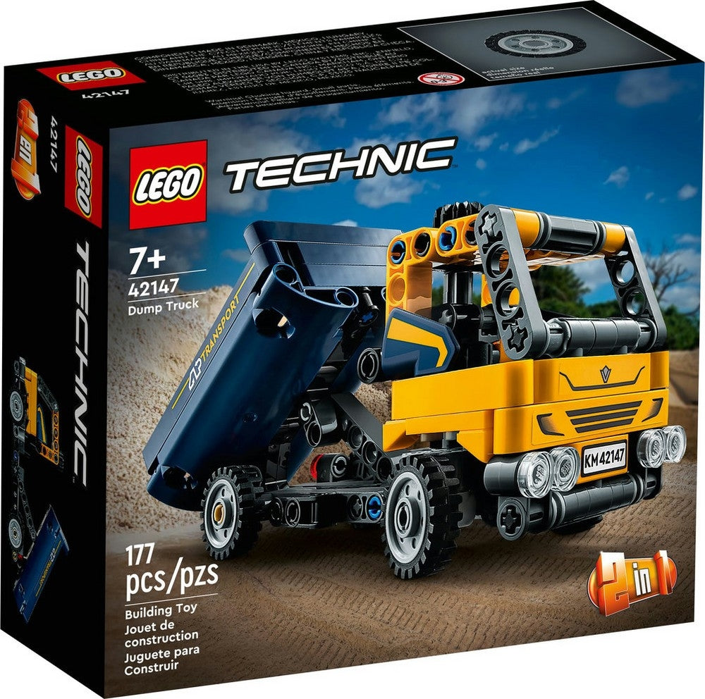 Lego technic 42147 dump truck 7+ | 177pcs