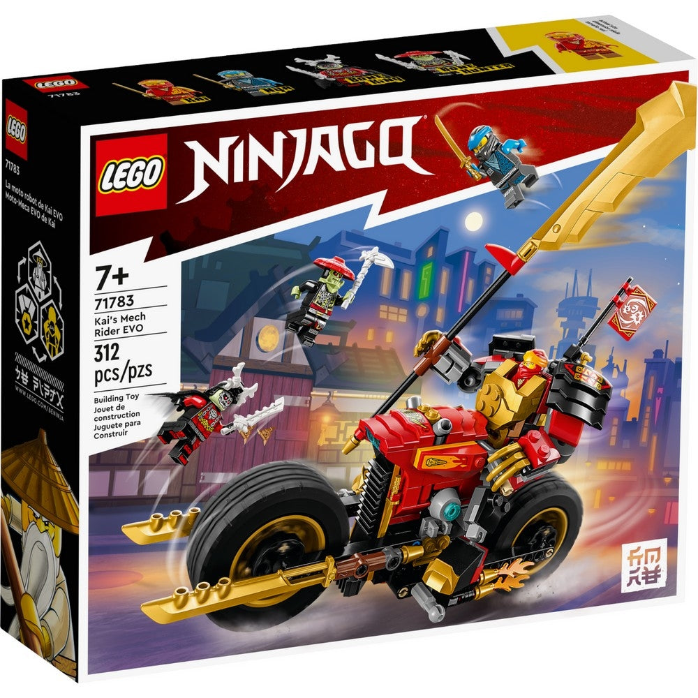 Lego ninjago 71783 kai's mech rider evo 7+ | 312pcs